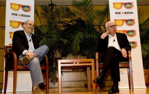 Alan Webber and Michael Wolff at We Media