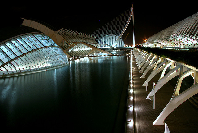 City of Arts and Sciences - modern architecture in Valencia